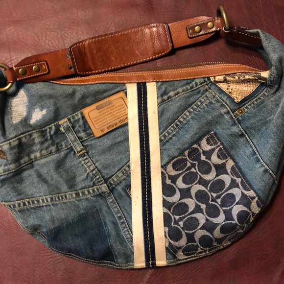 coach jeans bag